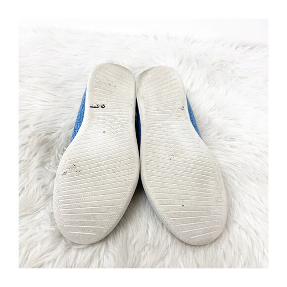 Allbirds Tree Loungers Blue Slip-On W7 Women’s Comfort Lightweight Knit - Picture 11 of 12